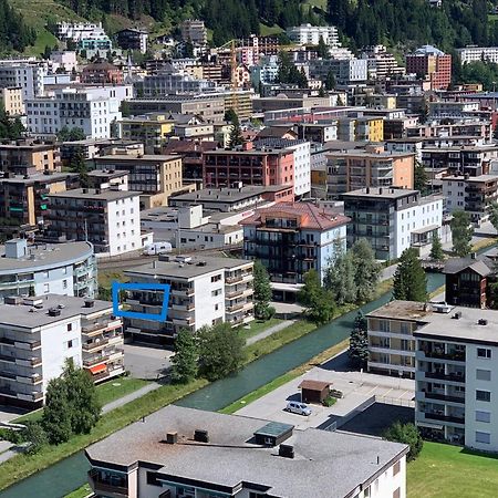 Fewo Bolgen: Central Jakobshorn Apartment with Ski Amenities Davos Exterior photo